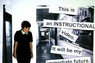 Hart HOLES: A LECTURE, performance documentation, 