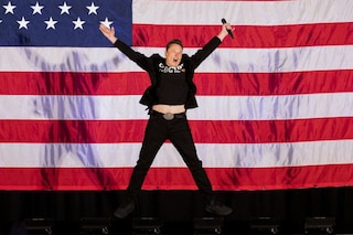 X CEO Elon Musk jumps onstage in support of Donald Trump