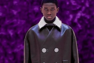prada 2021aw pコート　raf simons Miuccia Prada and Raf Simons just made their menswear debut