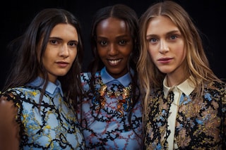 Mary Katrantzou SS15, womenswear, Dazed backstage