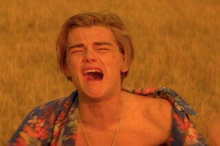 Leonardo DiCaprio crying romeo and juliet