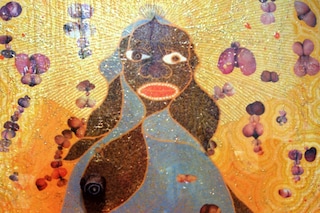 Chris Ofili “The Holy Virgin Mary”