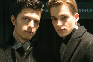 Backstage at Ermanno Scervino AW14