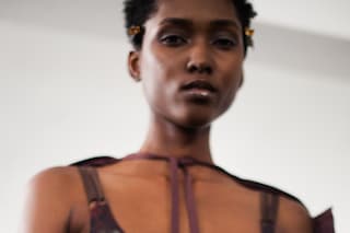 Charlotte Knowles Fashion East AW18 lfw fashion week London 