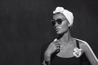 Chanel SS18 Eyewear Campaign karl lagerfeld adwoa aboah 