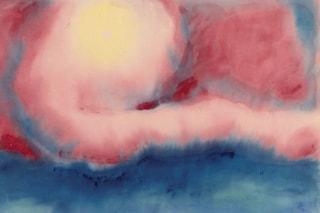 Georgia O’Keeffe, “Evening Star” (1917)
