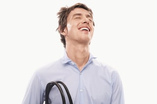 Harris Dickinson Prada SS25 campaign