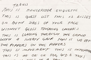 Rene Matić, “Handwritten note II” (2023)
