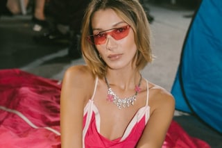 Bella Hadid Off-White SS20 show Paris Fashion Week