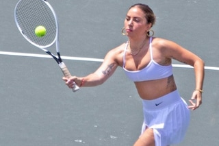 Lady Gaga tennis skirt Nike trend