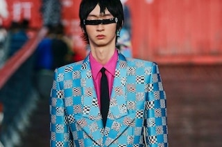 Louis Vuitton SS21 menswear Virgil Abloh mono glasses