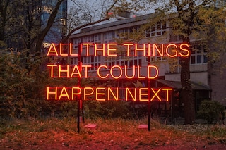 Tim Etchells, “Fade to Black” (2020)