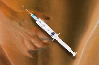 Vaccinators getting chatted up