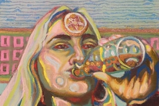 Aaron Peever, A self-poisoning Siren, 2023
