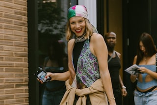 New York Fashion Week SS24 shows street style Cris Fragkou