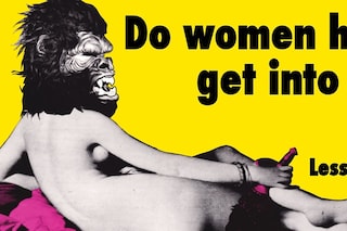 Guerrilla Girls, Do Women have to be Naked to Get Into the M
