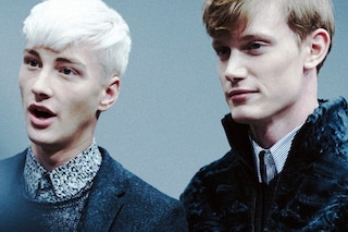 Backstage at Fendi AW14