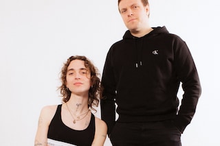 GLORIA GLITZER TABLOID PRESS CALVIN KLEIN DAZED