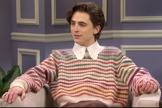 Timoth&#233;e Chalamet as Harry Styles on SNL