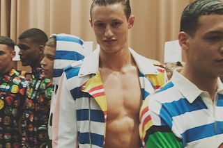 Moschino SS15 Mens collections, Dazed backstage