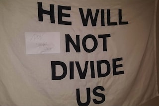 he will not divide us