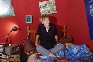Teenagers in their bedrooms
