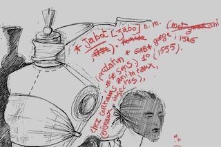 Martin Margiela sketch of the “Jabot”