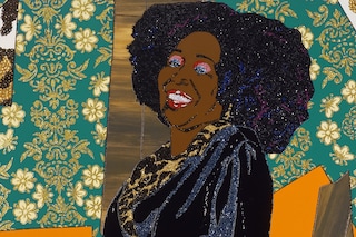 Mickalene Thomas, Mama Bush_ (Your Love Keeps Lift