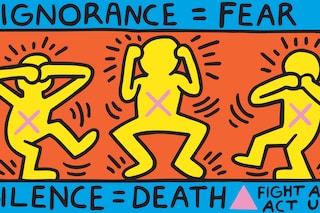 Keith Haring, Ignorance = Fear 1989
