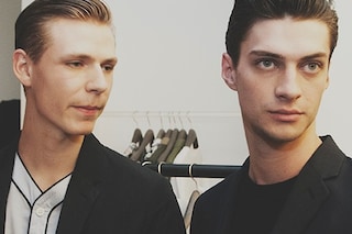Joseph SS15 Mens collections, Dazed backstage