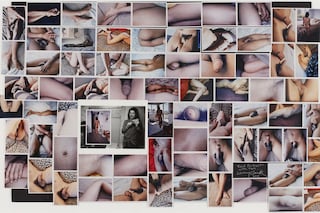 Larry Clark, Self portrait with tan... 2014