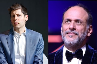 Sam Altman and Luca Guadagnino