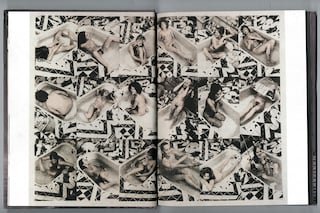 An original double page spread from WET