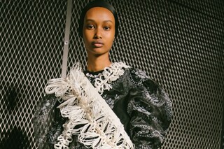Backstage at Simone Rocha SS20 1