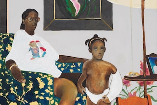 Noah Davis, Single Mother with Father Out of the P