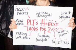 Pretty Little Thing show protest AW22