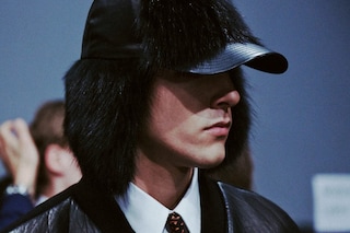 Backstage at Fendi AW14