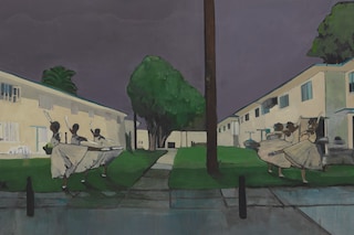 Noah Davis, Pueblo del Rio Arabesque, 2014 &#169; The E