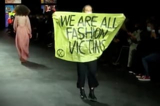 Extinction Rebellion, Dior show