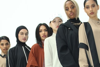 Saeedah Haque SS21 collection abayas VFILES