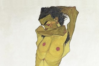Egon Schiele, Seated Male Nude (Self-Portrait), 1910