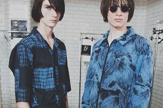 Agi &amp; Sam SS15 Mens collections, Dazed backstage