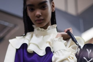 JW Anderson AW18 lfw fashion week show backstage 