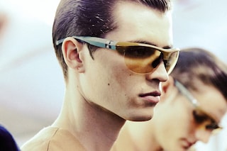 Backstage at Louis Vuitton AW14