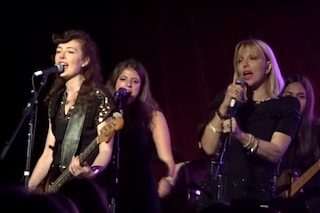 Courtney Love and Melissa Auf der Maur live