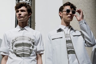 Neil Barrett SS15 Mens collections, Dazed backstage