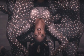 Beyonce Black is King Marine Serre moon print bodysuit