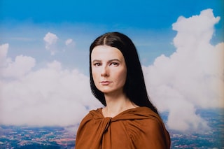Gillian Wearing, “Me as Mona Lisa” (2020)