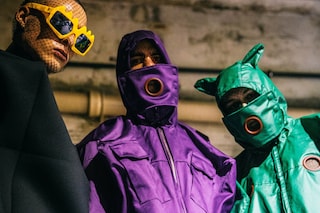 Backstage at Walter Van Beirendonck AW18 paris pfw 