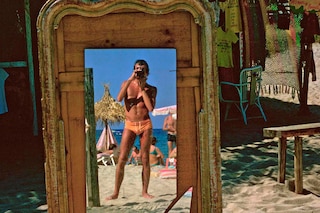 Philippe Garner, Cracked Mirror, La Voile Rouge, 1974